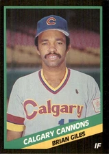 Brian Giles 1988 CMC Calgary Cannons #15 RC Calgary Cannons AutographDen