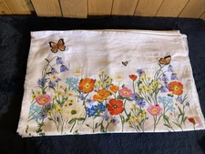 DII Design Imports Wildflower Meadow Embellished Placemats, Set of 4