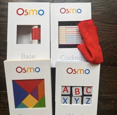 Osmo Genius Kit & Coding Awbie Bundle (iPad Version) Complete Set