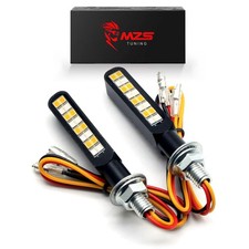 Motorcycle Turn Signal Lights, Mini Flowing LED Brake Lights Rear Blinkers