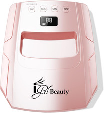 Hybrid - X Nail Lamp 48W UV/LED Nail Dryer, Wireless Rechargeable, Smart Timer