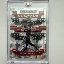 MICHAEL PENIX JR (RC) 24 Panini Rookies & Stars - Crusade #C-MPJ  Ice /18