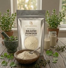 Brahmi Bacopa monnieri Powder 100 Natural Organic Premium Quality