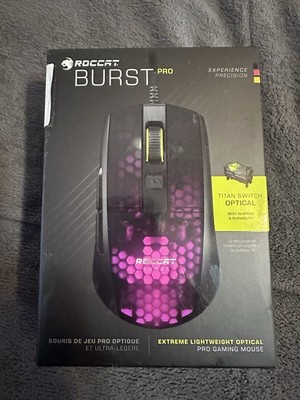 ROCCAT Burst Pro Lightweight Optical Gaming Mouse - Black (ROC-11-747)