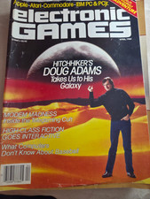 Electronic Games Magazine April 1985 Good Vintage Excellent Articles