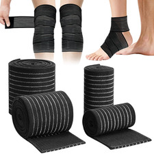 Oberschenkel- und Kniebandage Set für Muskel...