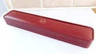 VINTAGE OMEGA RED WRIST WATCH BOX FOR YOUR OMEGA GENEVE SEAMASTER WATCH