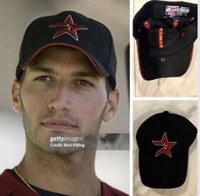 2004 Andy Pettitte Houston Astros Game Used Worn Spring Training Hat Cap