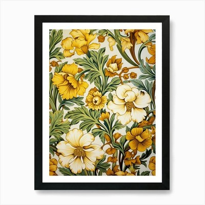 Wallpaper Pattern 1 Art Print Framed Wall Art Poster Canvas Print Picture
