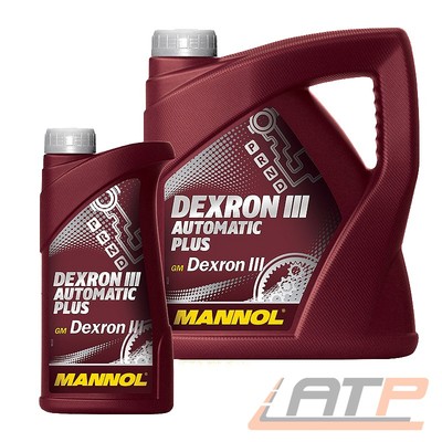 MANNOL 5 L LITER DEXRON III 3 AUTOMATIC PLUS GETRIEBE-ÖL AUTOMATIKGETRIEBEÖL
