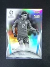 2024 Topps Chrome UEFA EURO Lamine Yamal #17 Black/White Refractor /125