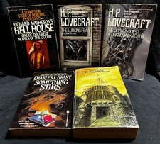 Vintage Horror Paperback Book Lot -Matheson, Lovecraft