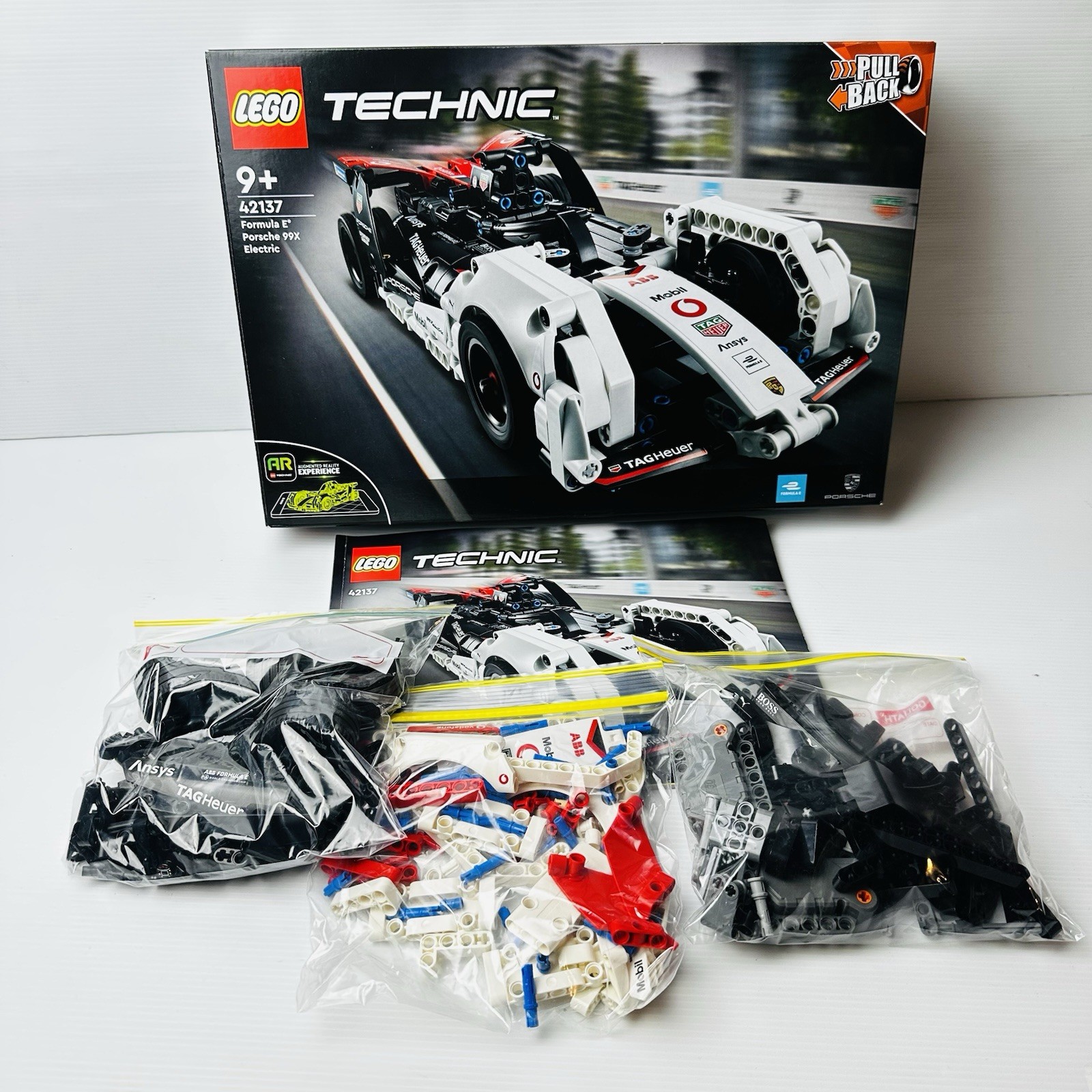 LEGO Technic Formula E Porsche 99X Electric 42137 Used Racing Car
