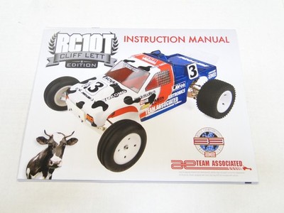 *NEW ASSOCIATED RC10T CLIFF LETT Manual AL0