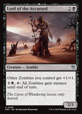 Lord of the Accursed 95 U Normal DRC MTG NM
