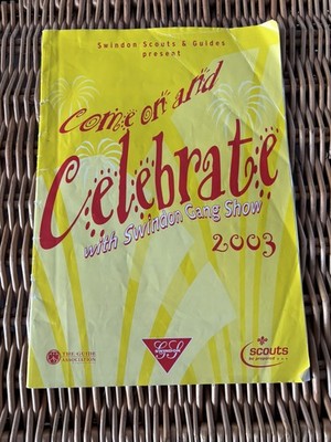 Swindon Scouts and Guides präsentieren Gang Show 2003 Theaterprogramm Programm Buch