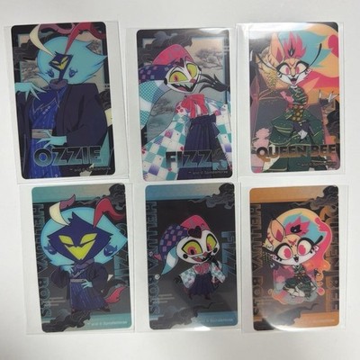 Helva Boss Clear Card Set Kimono Oji Fizz Queen Bee 6 Pack Trading Cards