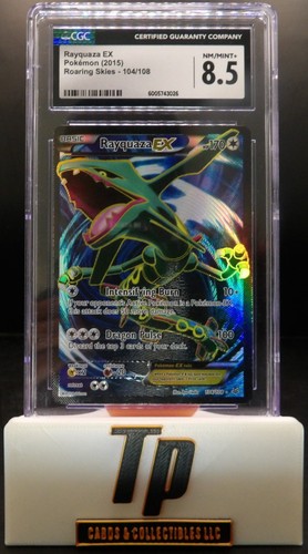 Rayquaza-EX graded CGC 8.5 for sale on eBay