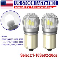 Auxito 1156 P21w 7506 Reverse Backup Light Super Bright White Led Bulbs 6000k 2x