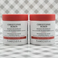 2x Christophe Robin Regenerating Mask Prickly Pear 2.5oz 75mL ••NEW••🎁