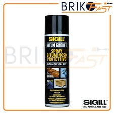 Sigill Bitum Gasket Spray Bituminoso Protettivo Impermeabilizzante 500 ml