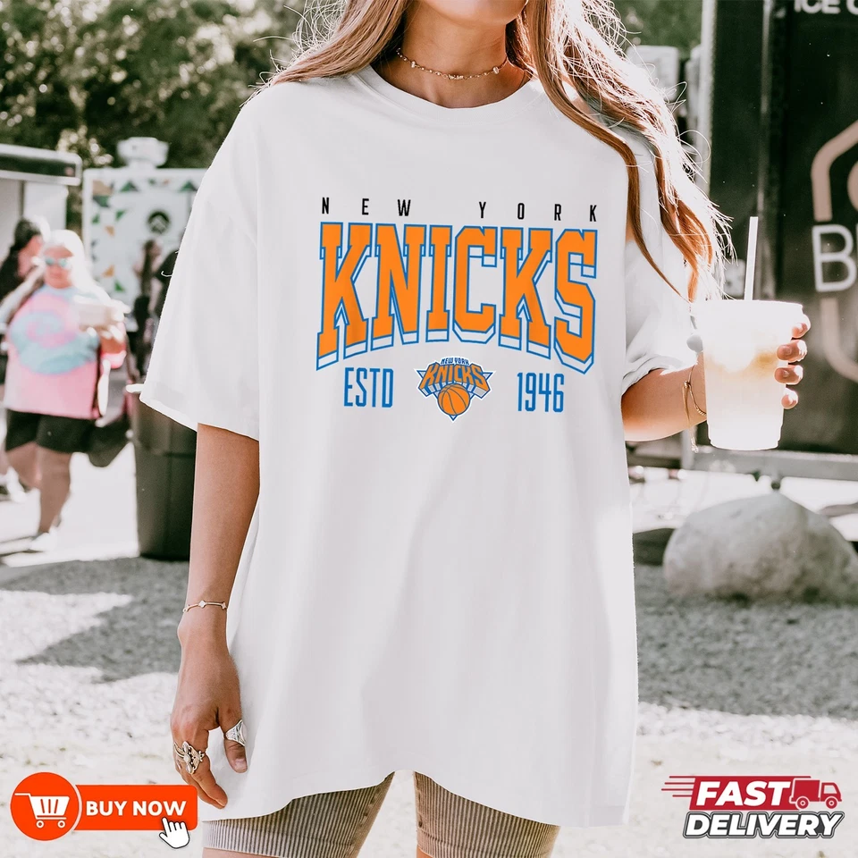 Camiseta de baloncesto de la NBA New York Knicks probada en batalla - multicolores, S-5XL Foto 4 de 4
