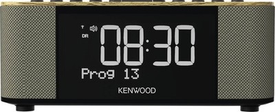 Kenwood Uhren- Küchenradio CR-ST40DAB Holzoptik USB Ladefunktion Blueto. B Ware