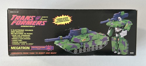Transformers Génération 2 Decepticon Megatron 1993 - Photo 5/6