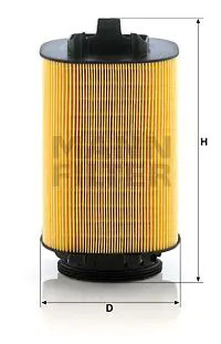 Mann-Filter Filtre À Air C 14 006 Mann-Filter C14006 Infiniti;Mercedes-Benz - Image 2