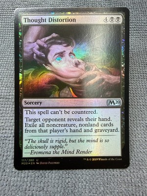 MTG - Thought Distortion - FOIL - Core Set 2020 - Near Mint - M20 - NM
