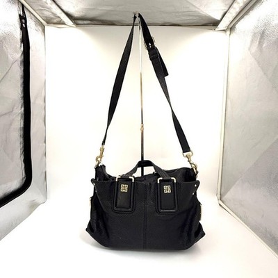 GIVENCHY 2WAY Handbag Leather Black