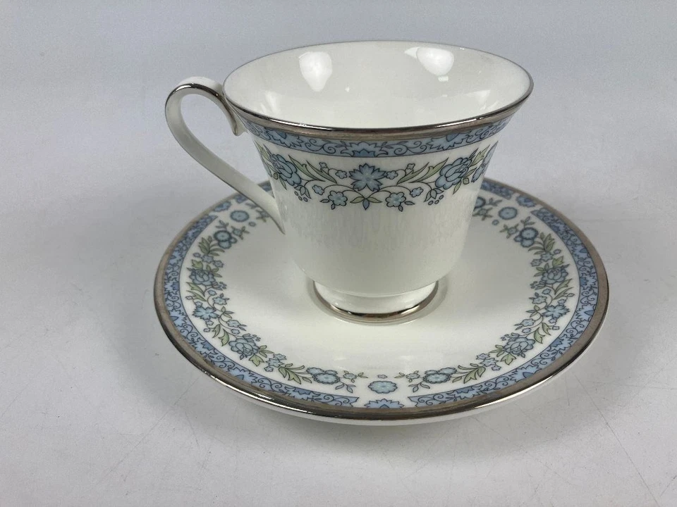 Royal Doulton Stamford H5040 Tea Cup & Saucer x2 English Fine Bone China - Image 2 of 4