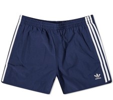 NEW Adidas Originals Adicolor Classics Sprinter running Shorts Mens Blue Medium
