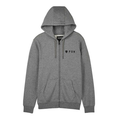FOX Racing Herren Hoodie - ABSOLUTE Fleece ZIP (Heather Graphite)