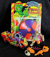 1991 PSYCHO • CARDBACK & SMOGCYCLE • VINTAGE TOXIC CRUSADERS PLAYMATES