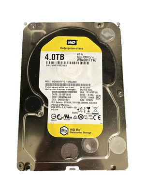 Western Digital WD SAS WD4001FYYG 4TB 7200RPM 3.5'' 32MB Cache Hard Drive