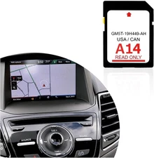A14 Navigation SD Card,2023 Latest Version US & Canada Maps Car GPS Navigation S