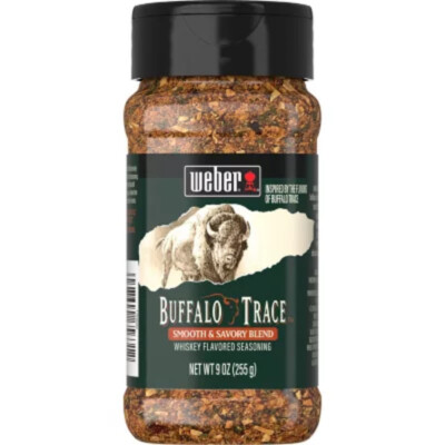(2 Pack) Weber Buffalo Trace Seasoning 9 oz.