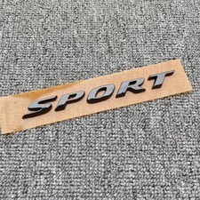 For Honda Civic Accord Gloss Black Sport Letter Rear Trunk Badge Emblem Sticker