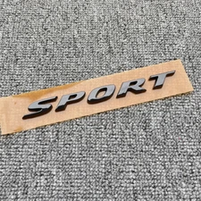 For 2016-2021 Accord Rear Trunk Sport Letter Badge Emblem Nameplate Gloss Black