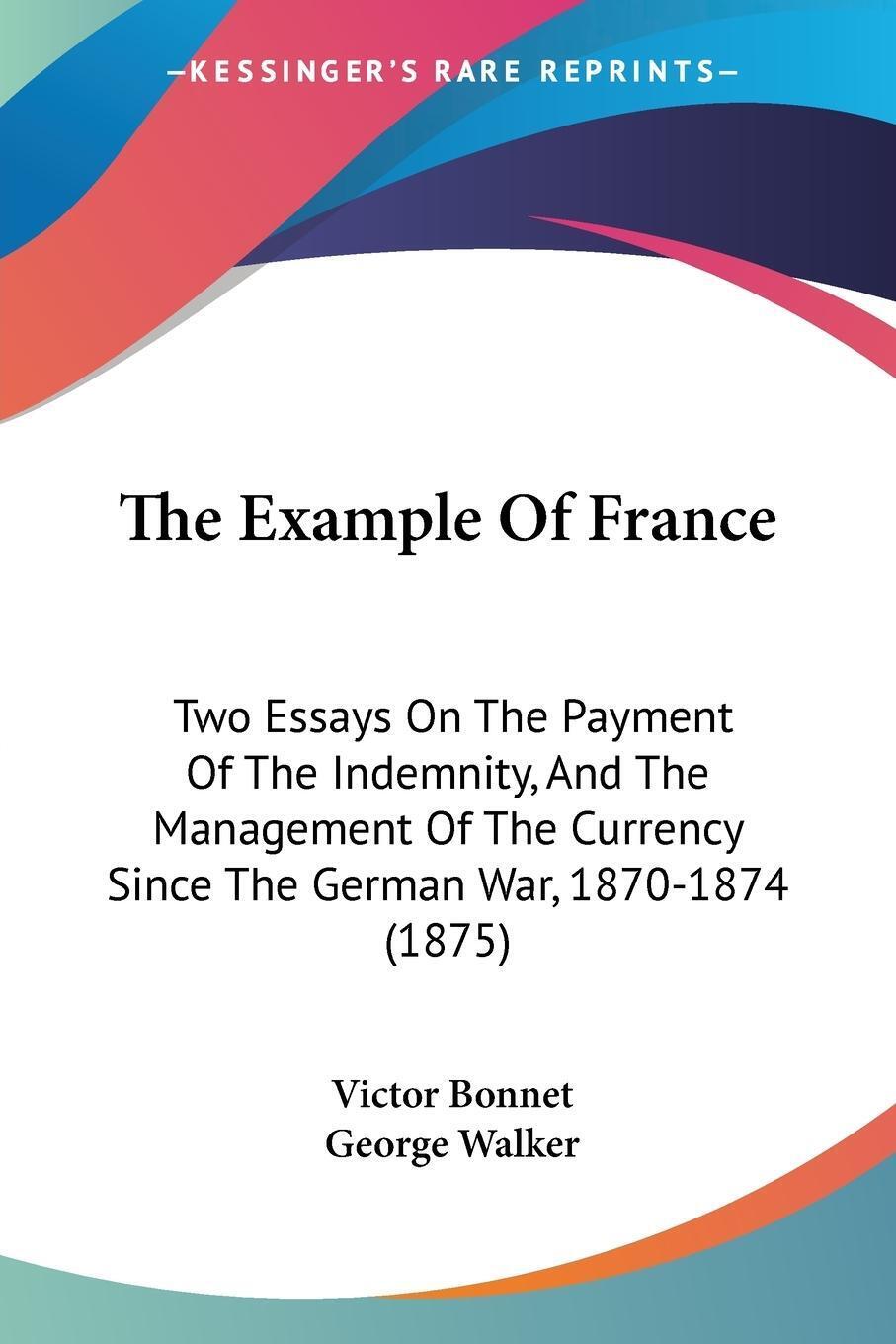 Thumbnail - The Example Of France Victor Bonnet Taschenbuch Paperback Englisch