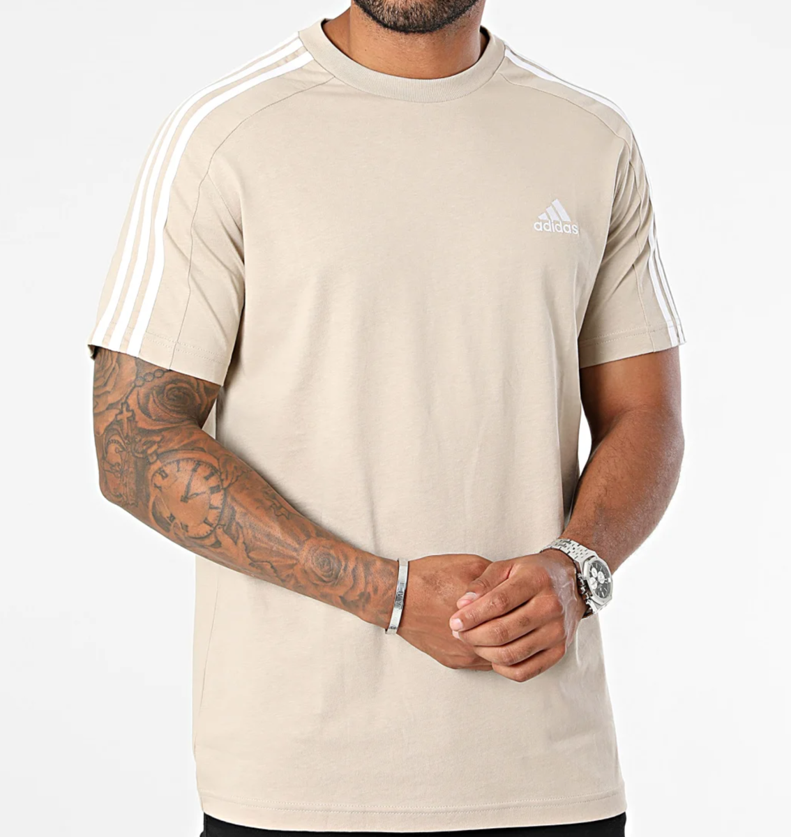 ★ adidas★ 3S tee IR8051 Adidas 3-Stripes T-Shirt Womens - White