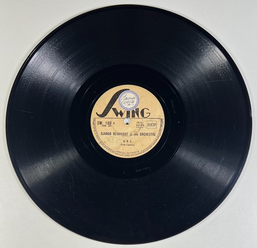 Django Reinhardt : Zuidersee blues / A.B.C. DISQUE 78 tours SWING SW. 180 - Bild 5 von 6