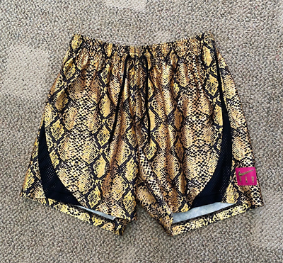 snake print nike shorts