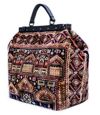 LARGE VICTORIAN-STYLE MARY POPPINS CARPET BAG. NEW from LONDON. FREE DELIVERY