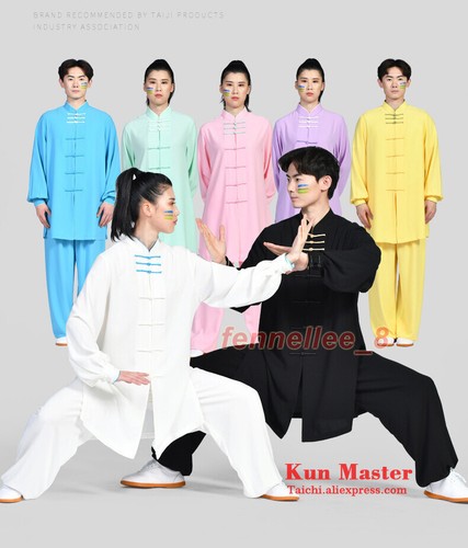 Martial Art Uniform Tai Chi Clothes Kung Fu Set Wushu Clothing for Woman Wudang - Picture 6 of 31