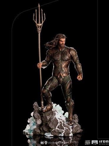 IRON STUDIOS Aquaman Arthur Curry Justice League 1/10 Scale Statue Figure Model - Picture 4 of 8