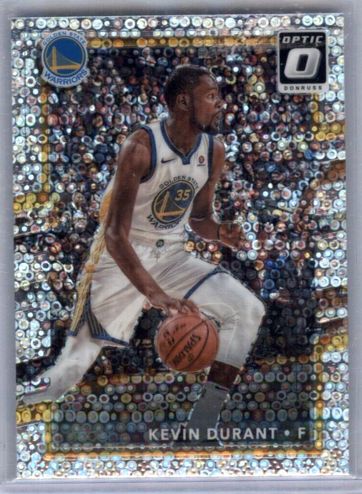 2017-18 Panini Donruss Optic Fast Break Holo Prizm Kevin Durant #47 WARRIORS