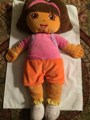 dora the explorer plush doll with backpack