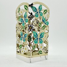 1/Bath  Body Works Butterfly Toss Resin Metal Foaming Soap Holder Sleeve NEW 